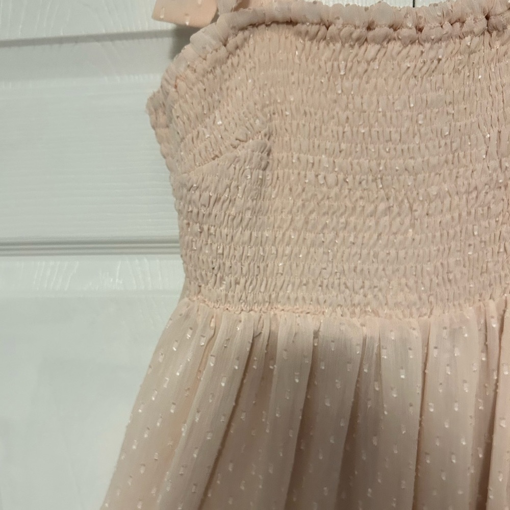 NWT Blush Pink Midi Dress - Picture 2 of 3